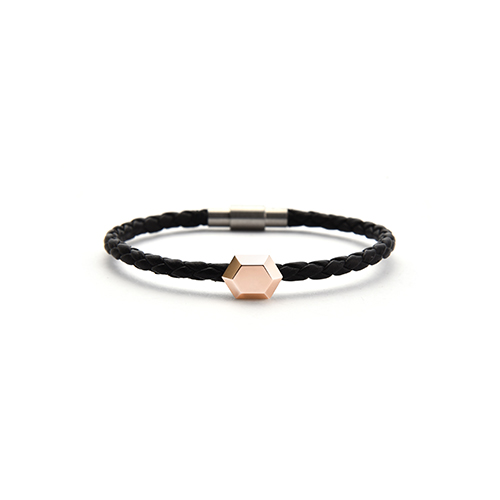 SWEET BRICK-6 leather bracelet(Rose Gold)_WOMEN