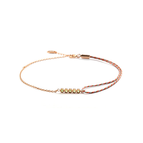 SUNSHINE string bracelet(Rose Gold)