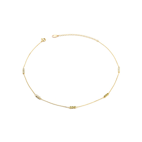 SUNSHINE choker necklace(Yellow Gold)